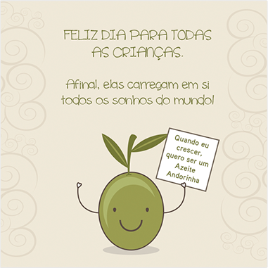 Feliz dia das crianças
