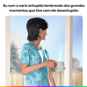 Eu com nariz entupidos...